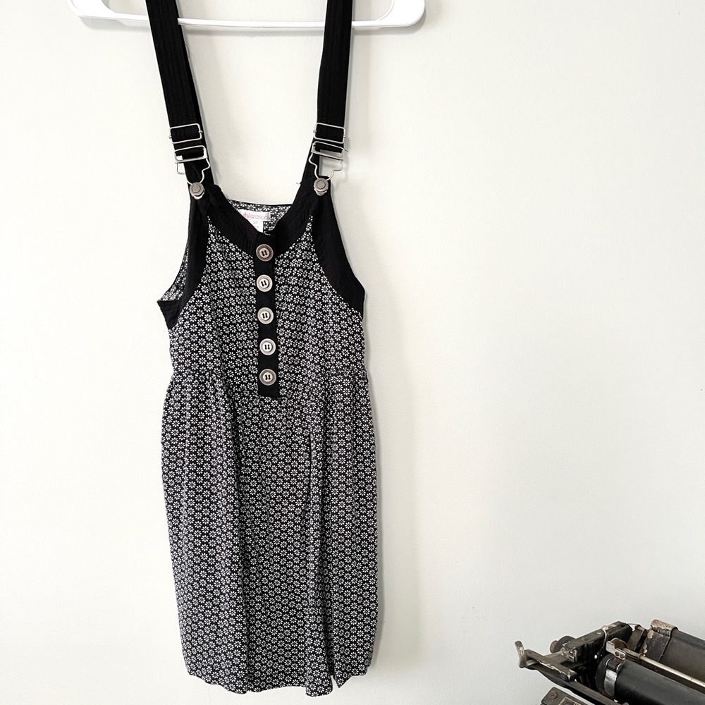 Xhiliration Overall Dress